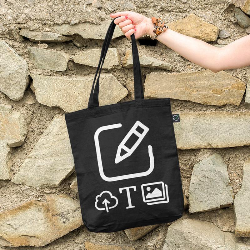 Vorschau: Bio Tasche - Schwarz
