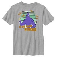Pixar - Monstruos - Tylor Taylor Jokes - Niños Camiseta - Gris moteado - delante