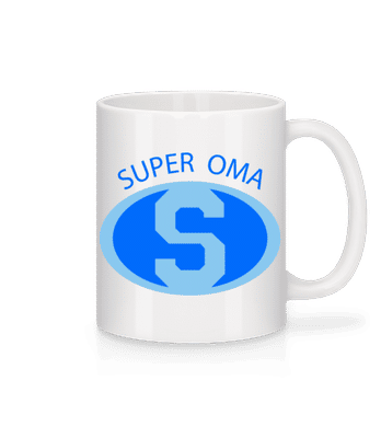 Super Oma - Tasse - Weiß - Vorne