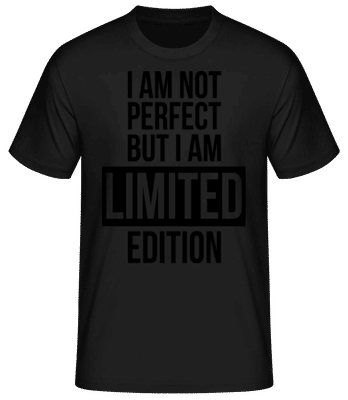 Som Limited Edition - Pánske basic tričko - Čierna - Predné