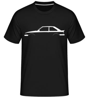 'Ford Escort RS Turbo' Silhouette -  T-Shirt Shirtinator homme - Noir - Devant