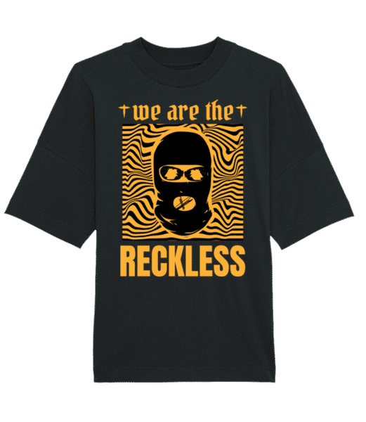 Aperçu: Reckless - T-shirt Bio unisexe Stanley Stella extra large - Noir - Devant