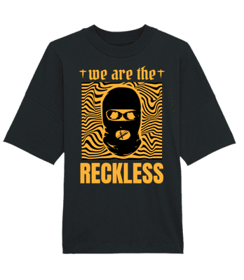 Reckless - T-shirt Bio unisexe Stanley Stella extra large - Noir - Devant