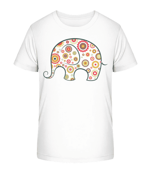 Aperçu: Elephant Kids Comic - T-shirt bio Enfant Stanley Stella 2.0 - Blanc - Devant