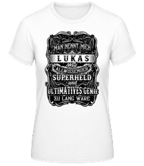 Man Nennt Mich Lukas · Frauen T-Shirt B&C