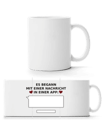 Valentinstag App · Panoramatasse