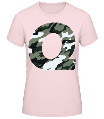 Queen Camouflage - T-shirt standard Femme - Rose - Devant