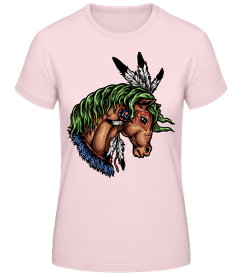 Native Wildlife - Dámske basic tričko - Ružová - Predné