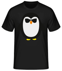 Cooler Pinguin Schwarze Brille · Männer Basic T-Shirt