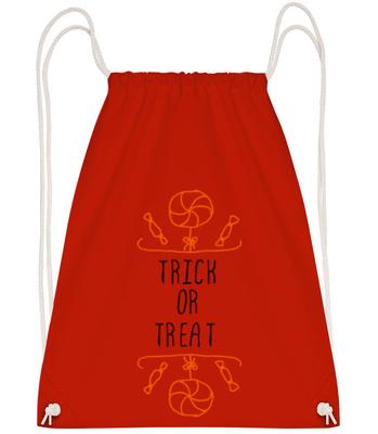 Trick Or Treat Sweets - Gym bag - Red - Front