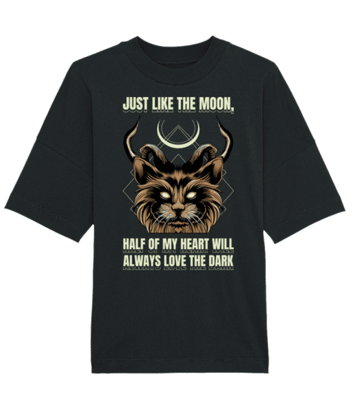 Aperçu: Just Like The Moon - T-shirt Bio unisexe Stanley Stella extra large - Noir - Devant
