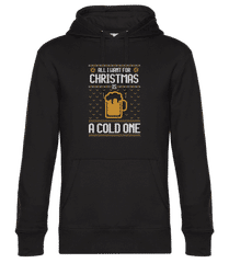 All I want for Christmas is a cold one · Männer Standard Hoodie