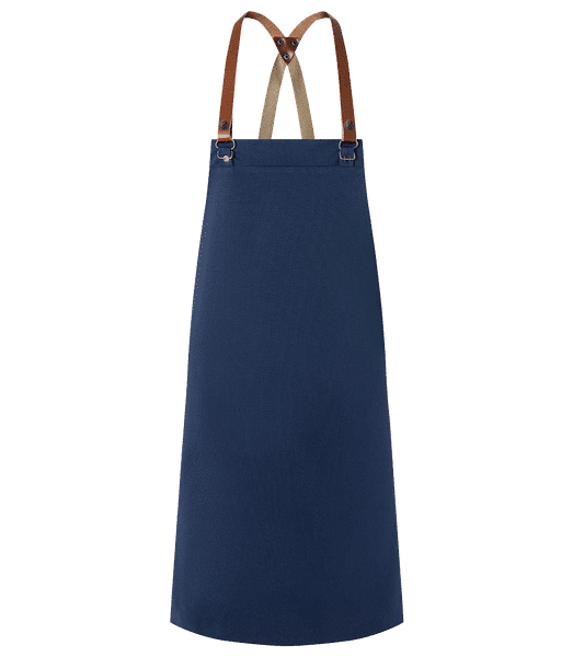 Tablier de cuisine premium - Bleu marine - Devant
