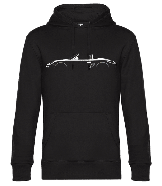 Preview: 'Porsche Boxster 987' Silhouette - Men’s Standard Hoodie - Black - Front