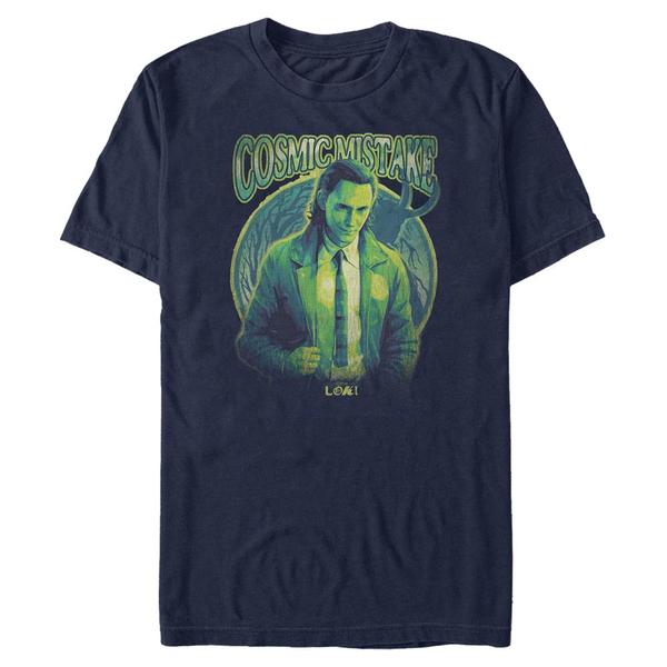 Vorschau: Marvel - Loki - Loki Cosmicalloki Wrong - Männer T-Shirt - Marine - Vorne