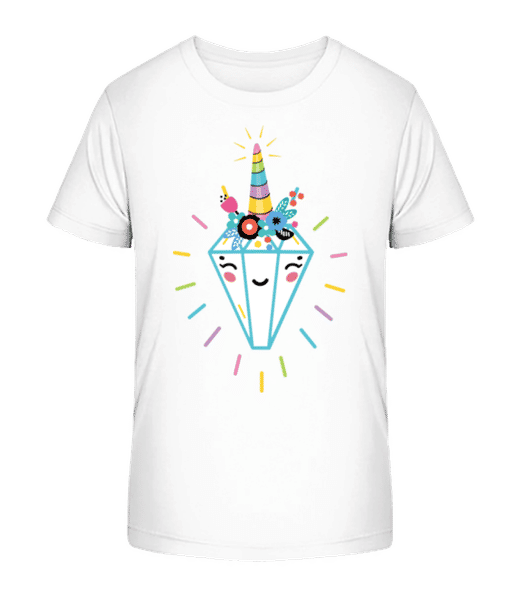 Aperçu: Joyeux Diamant - T-shirt bio Enfant Stanley Stella 2.0 - Blanc - Devant