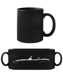 'Mazda MX-5 Miata NC' Silhouette · Black Mug
