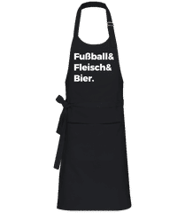 Fußball Fleisch Bier · Profi Kochschürze