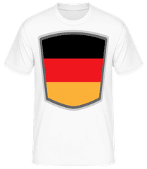 Deutschland Fahne Wimpel · Männer Basic T-Shirt