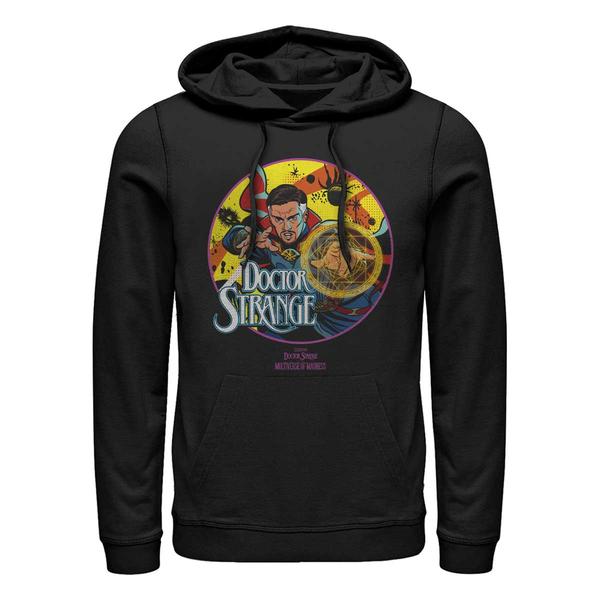 Aperçu: Marvel - Doctor Strange - Docteur Strange Hero Badge - Unisex Sweat à capuche - Noir - Devant
