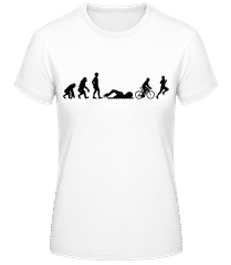 Evolution Of Triatlon · Camiseta básica de mujer