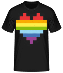 Rainbow Heart · T-shirt standard Homme