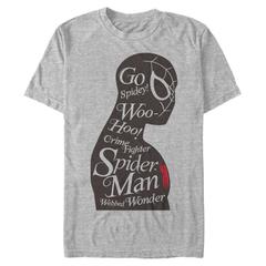 Marvel - Avengers - Spider-Man Silhouette - Männer T-Shirt