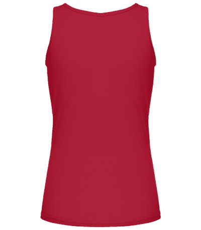 Débardeur femme Gildan - Rouge - Derrière