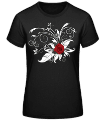 Rose Rouge · T-shirt standard Femme