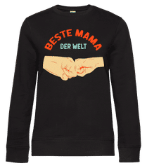 Beste Mama der Welt Faustgruß · Frauen Standard Pullover