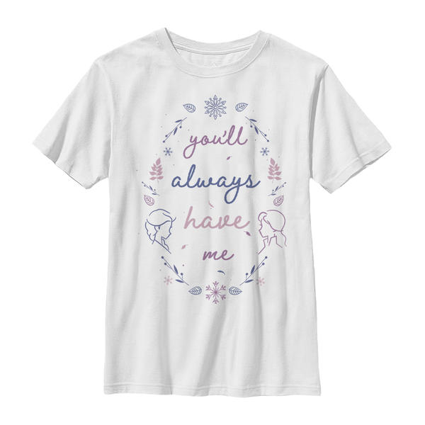 Aperçu: Disney - La Reine des neiges - Text Have Me - Enfant T-shirt - Blanc - Devant