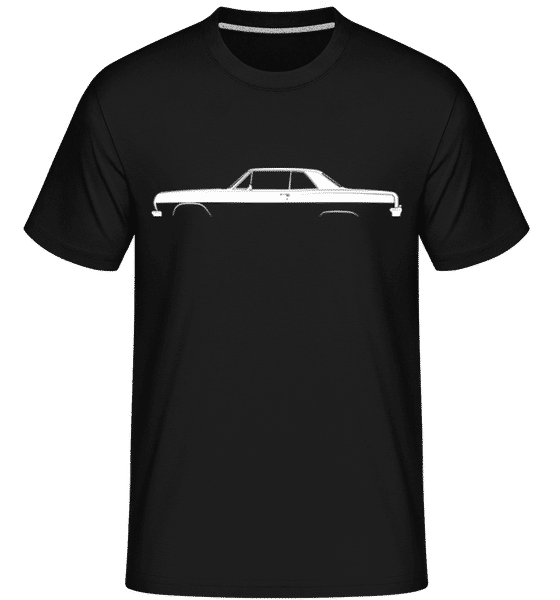'Chevrolet Chevelle SS 1965' Silhouette -  T-Shirt Shirtinator homme - Noir - Devant