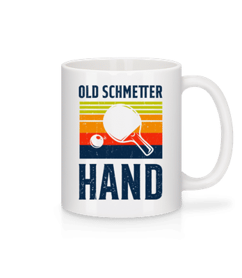 Old Schmetter Hand - Tasse - Weiß - Vorne