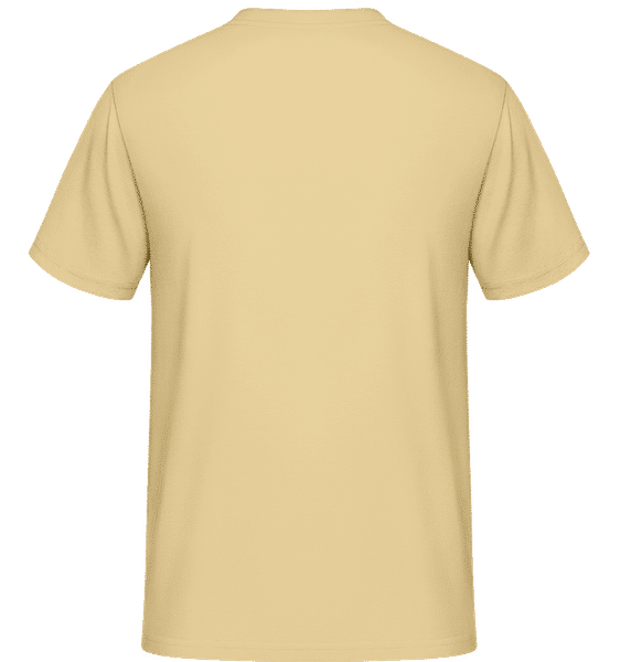Aperçu: Did Someone Say Cheese -  T-Shirt Shirtinator homme - Jaune - Derrière