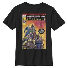 Marvel - Eternals - Photo de groupe Halftone Cover - Enfant T-shirt
