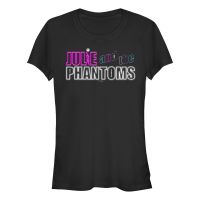Netflix - Julie And The Phantoms - Logo Julie Diamond - Femme T-shirt - Noir - Devant