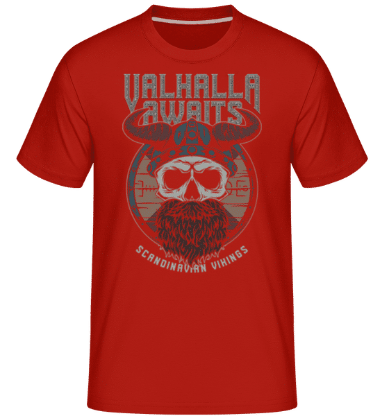 Preview: Scandinavian Vikings -  Shirtinator Men's T-Shirt - Red - Front