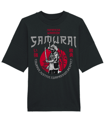 Samurai Warrior - T-shirt Bio unisexe Stanley Stella extra large - Noir - Devant