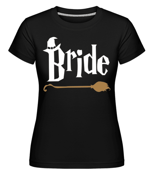 Aperçu: Bride -  T-shirt Shirtinator femme - Noir - Devant