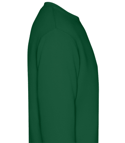 The Grinch - Le Grinch - Graphique Ici pour les cadeaux - Noël - Unisex Sweatshirt - Vert bouteille - Droite