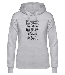 Glühwein Never Ending Story · Frauen Basic Hoodie