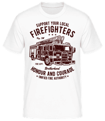 Fire Fighters Truck · Männer Basic T-Shirt