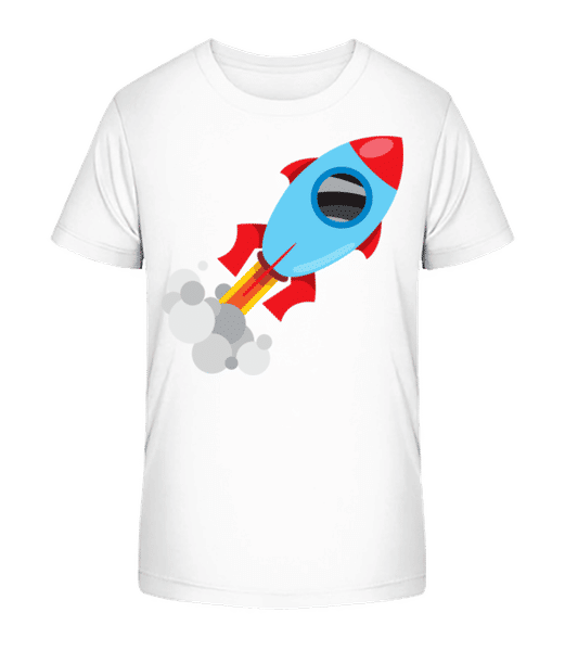 Aperçu: Superhero Rocket - T-shirt bio Enfant Stanley Stella 2.0 - Blanc - Devant
