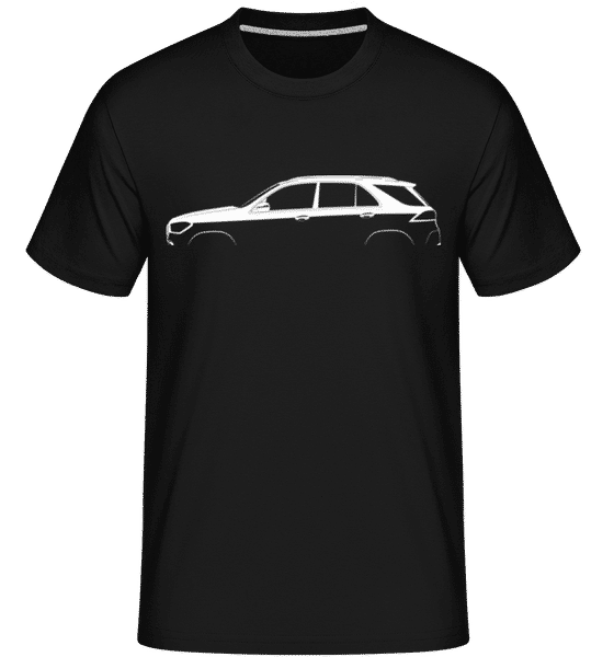 Aperçu: 'Mercedes-Benz GLE AMG W167' Silhouette -  T-Shirt Shirtinator homme - Noir - Devant
