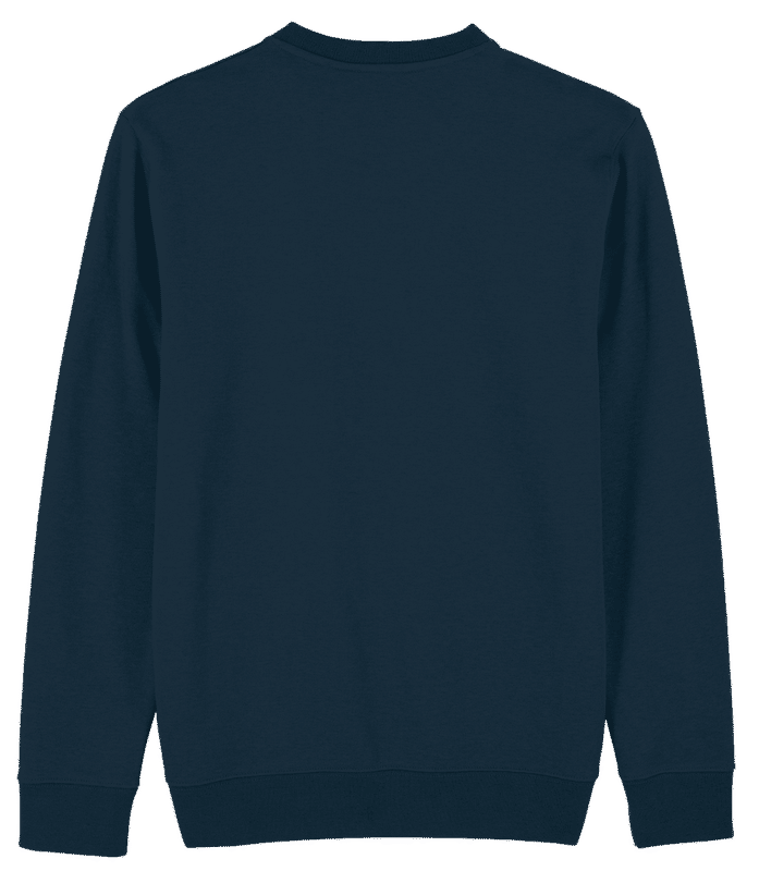 Vorschau: 404 Error Christmas Sweater - Unisex Bio Pullover Stanley Stella 2.0 - Marine - Hinten