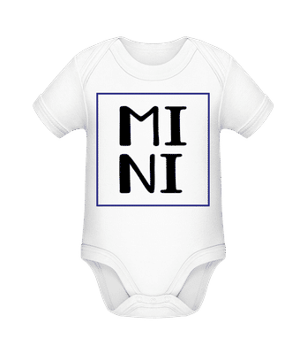 Mi Ni - Baby Bio Strampler - Weiß - Vorne