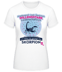Sternzeichen Skorpion Blau · Frauen T-Shirt B&C