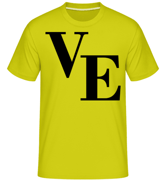 Preview: Ve -  Shirtinator Men's T-Shirt - Lime - Front
