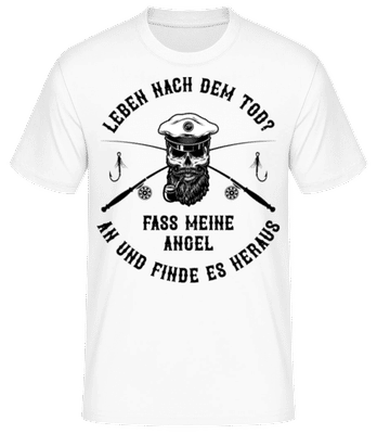 Leben Nach Dem Tod - Männer Basic T-Shirt - Weiß - Vorne