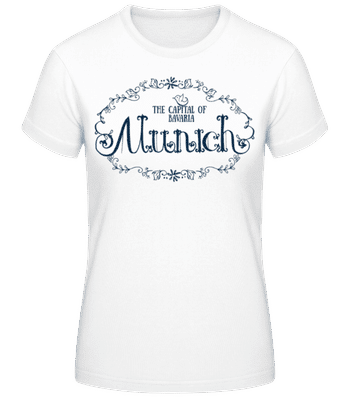 Munich Germany - Frauen Basic T-Shirt - Weiß - Vorne